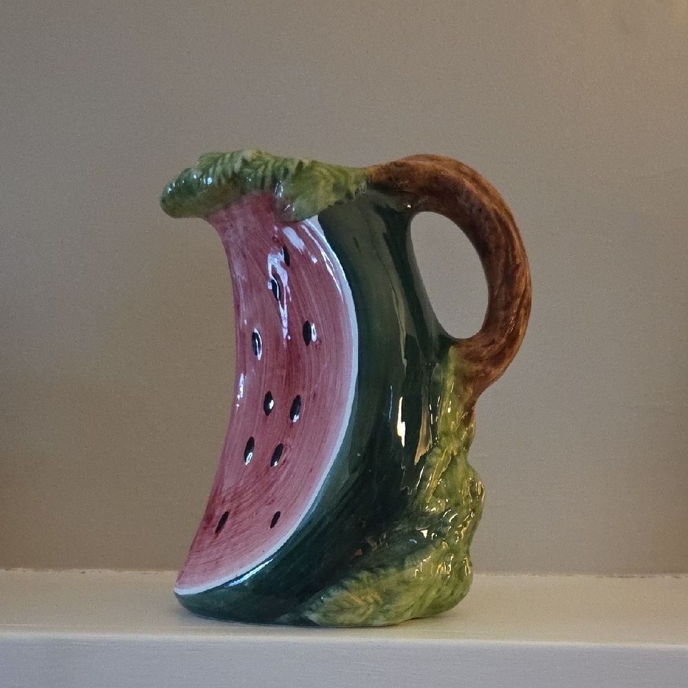 Watermelon Ceramic Pitcher - Picture 2 of 7